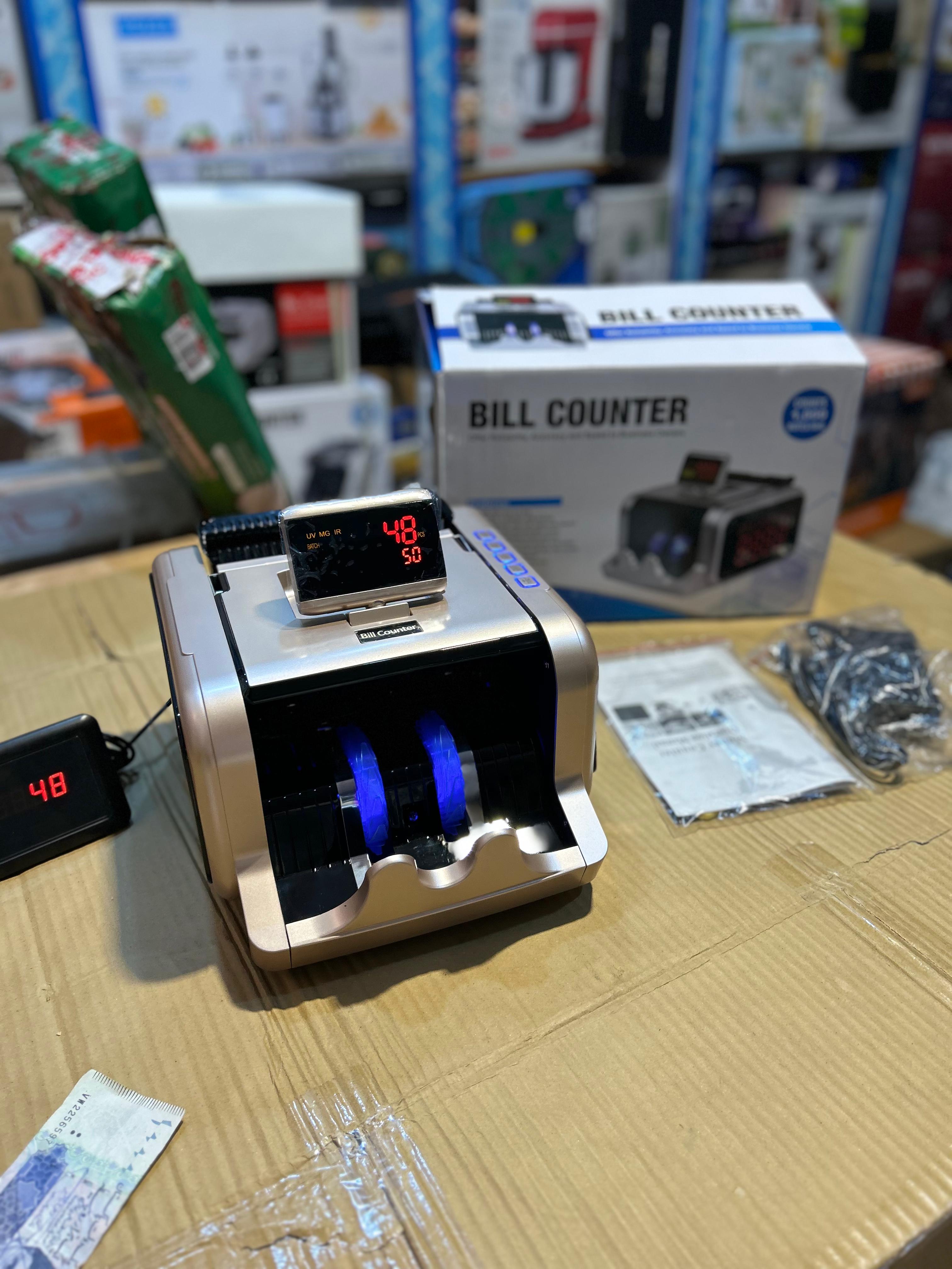 Rechargeable Bill Counter Machine – Portable & Accurate Cash Counting