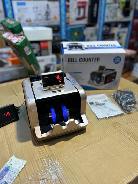 Rechargeable Bill Counter Machine – Portable & Accurate Cash Counting