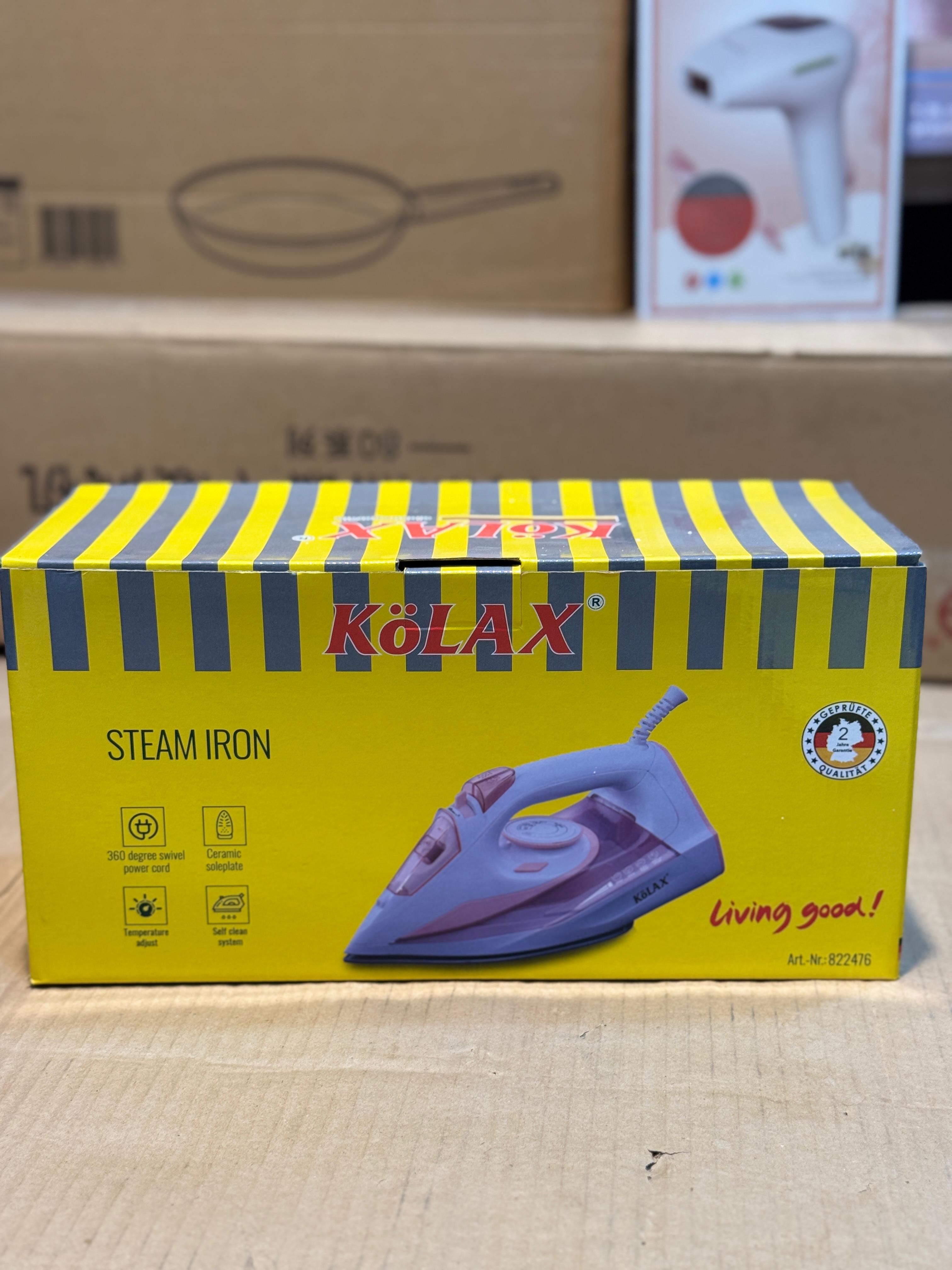 KOLAX Steam Iron 2400W – Germany Brand Art No. 822476