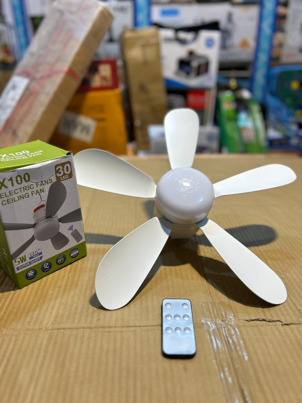 Rechargeable Fan & Light – Portable Cooling & Lighting Solution