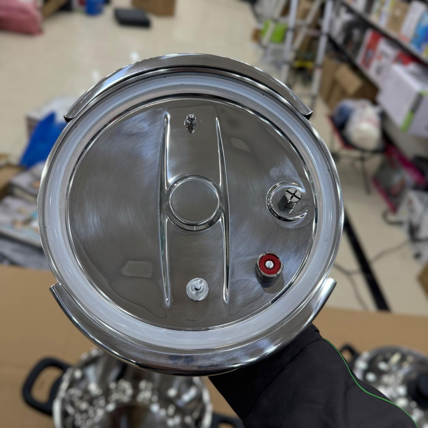 Stainless Steel 8pcs Automatic Pressure Cooker