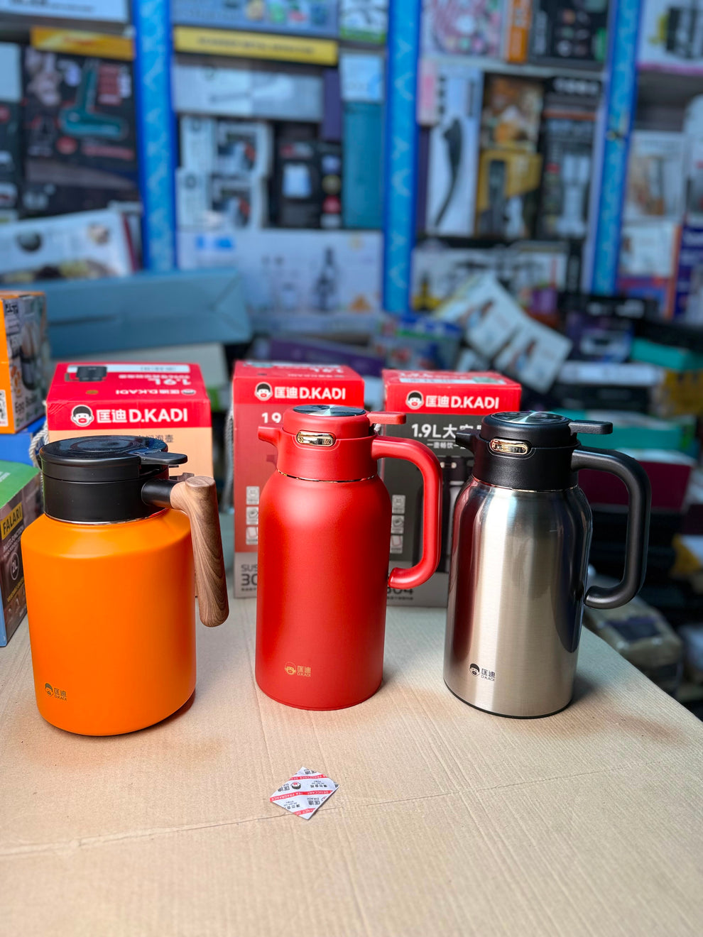 D.KADI SUS 304 Vacuum Flask Pot 1.9L