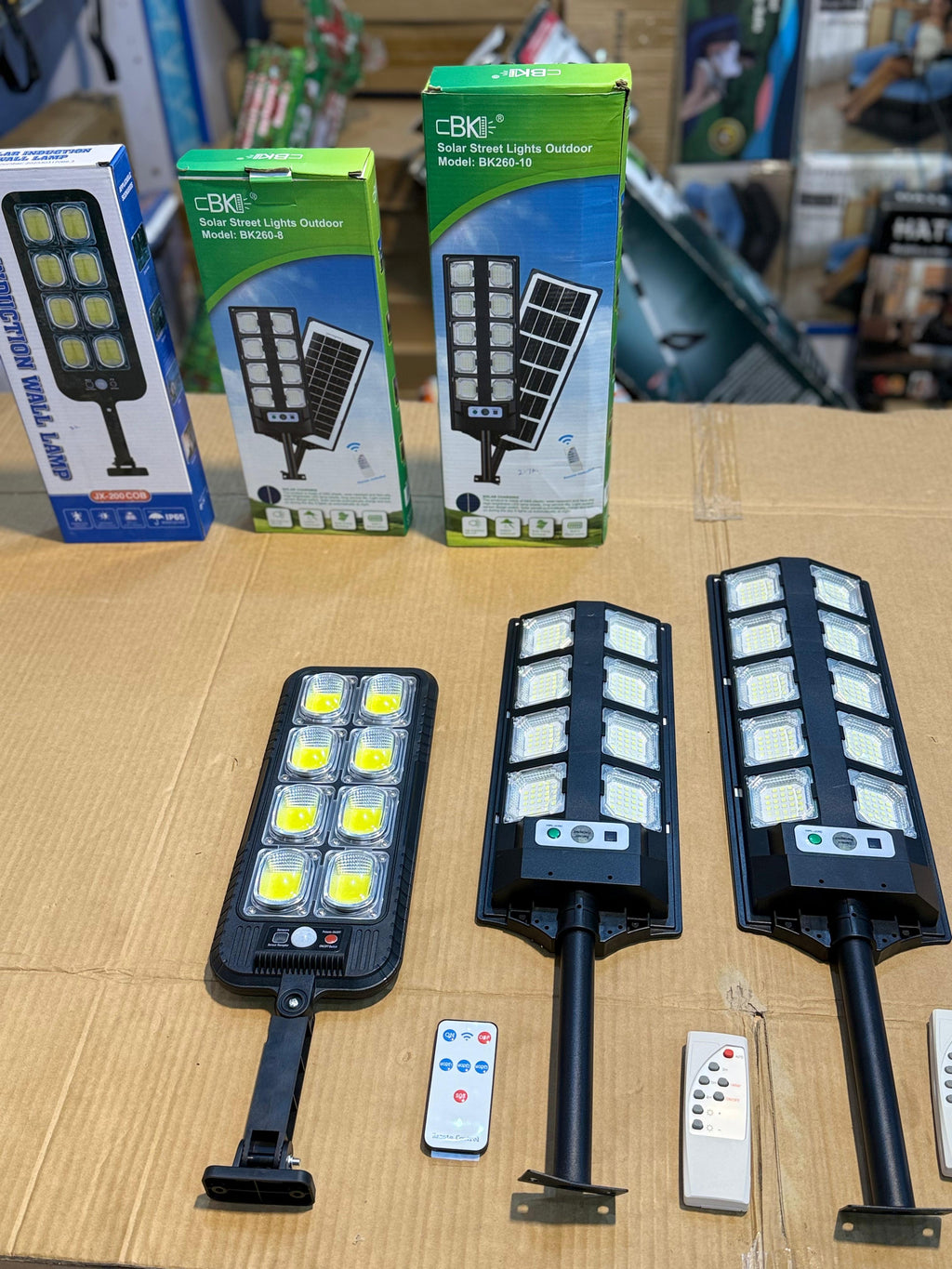 Solar Street Light BK-260-8 – High Integrated Waterproof Outdoor Security Light