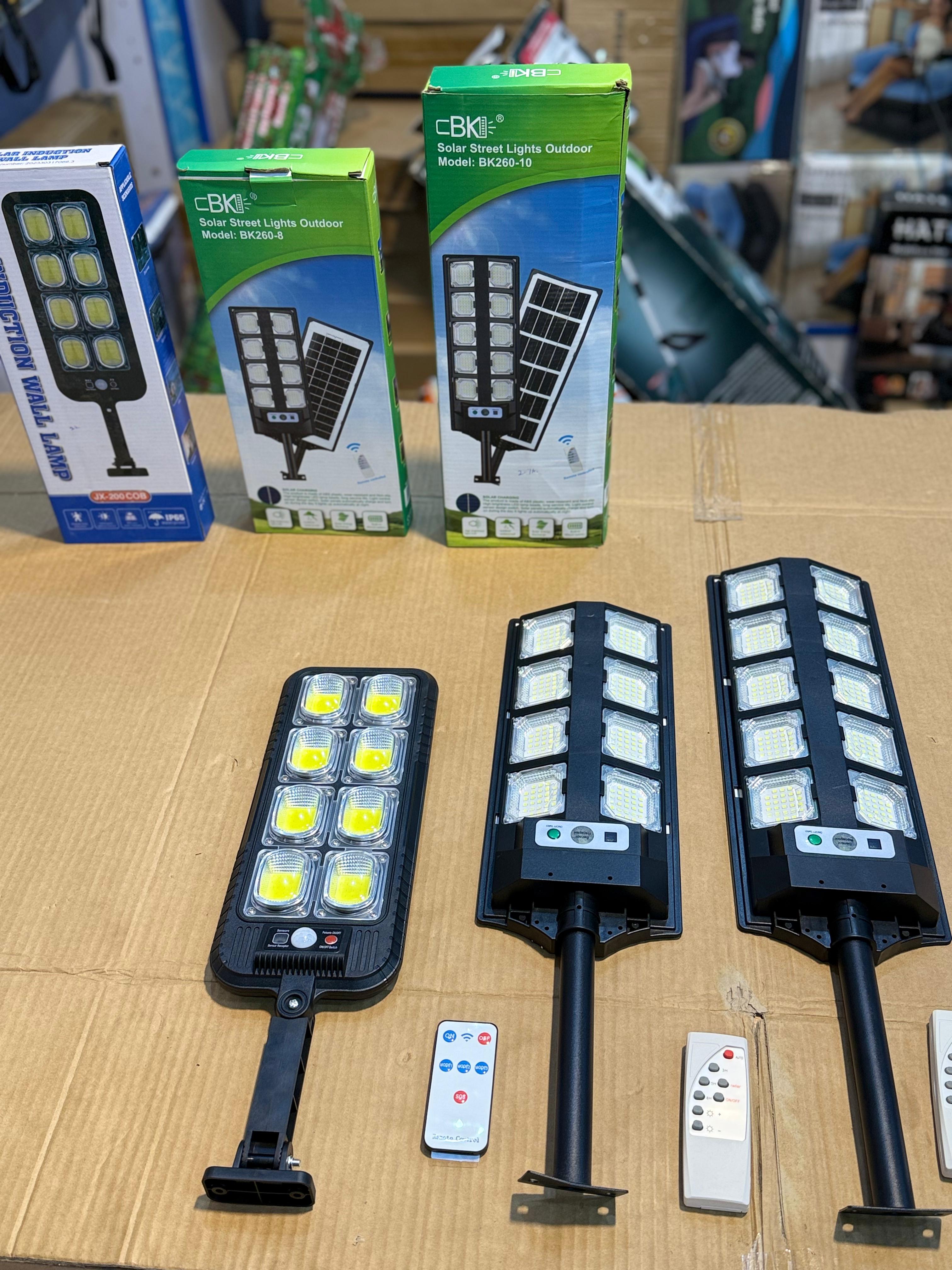 Solar Street Light BK-260-8 – High Integrated Waterproof Outdoor Security Light