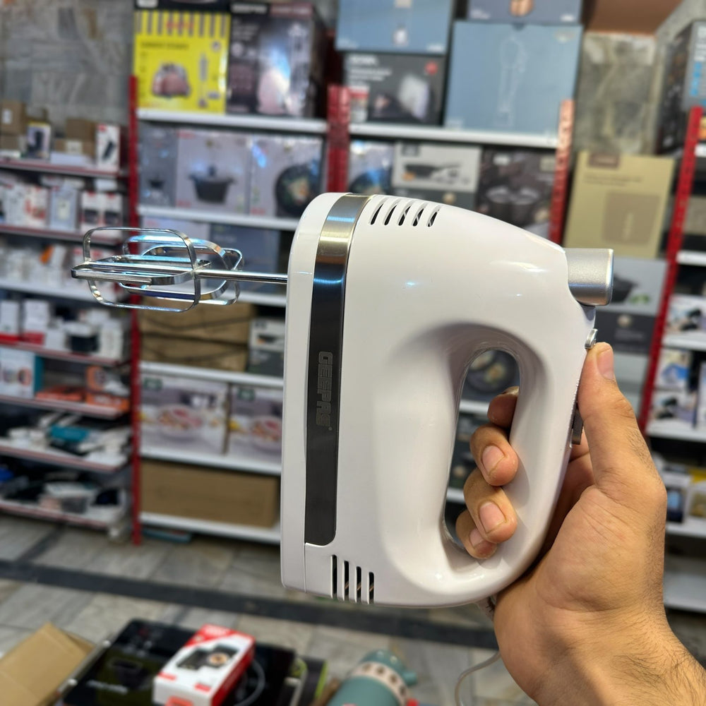 Geepas Hand Mixer GHM2002 – 5 Speed Lightweight Hand Mixer with Stainless Steel Beaters