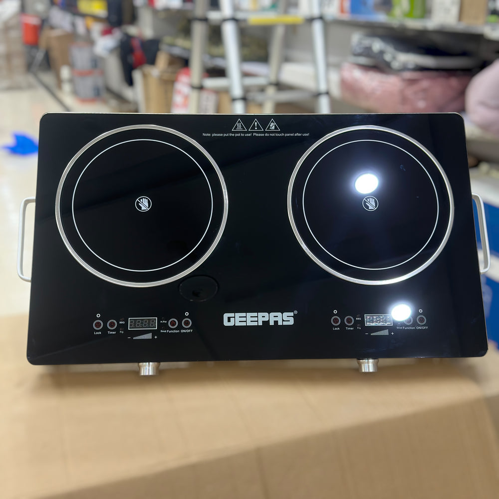 Geepas Double Burner Electric Infrared Cooker 6133