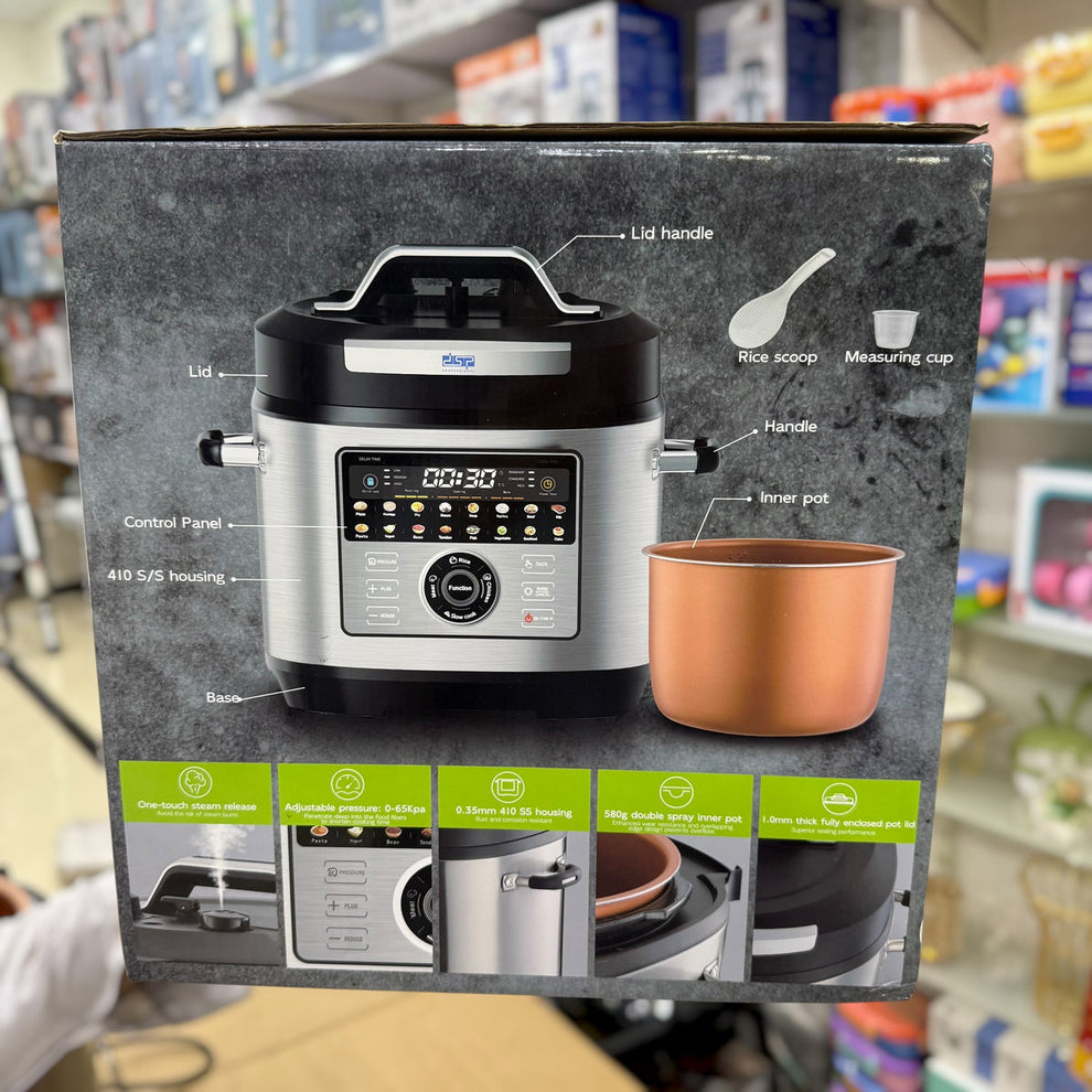 DSP 8L Digital Electric Pressure Cooker