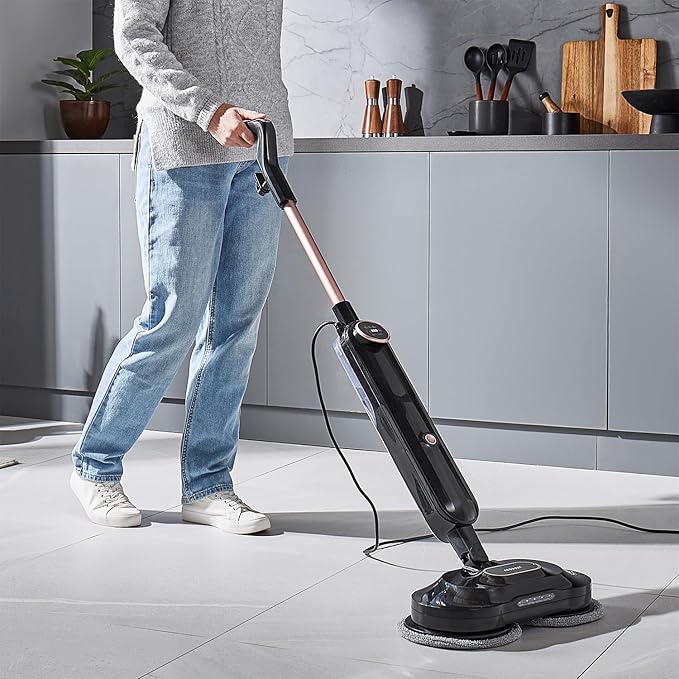 Geepas Digital Steam & Scrub Floor Mop 63077