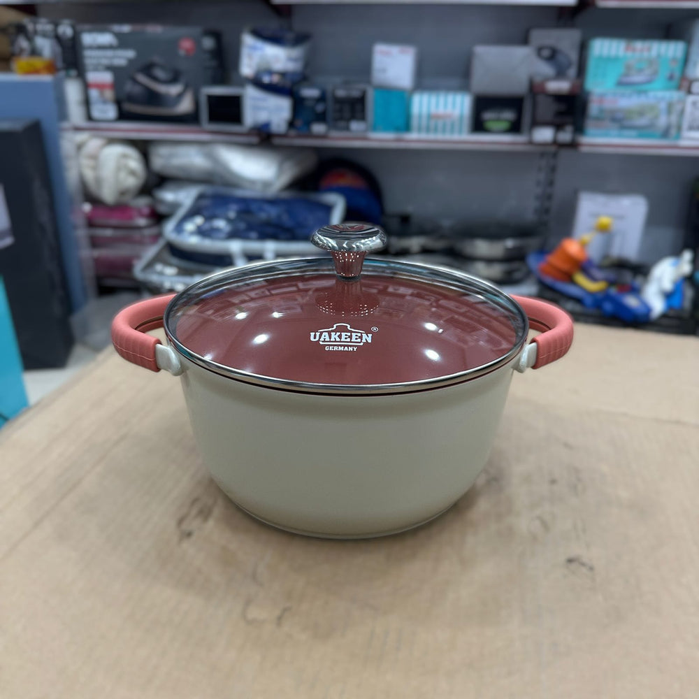 Uakeen Germany Induction Die-Cast Granite Cookware Set 11pcs VK-79