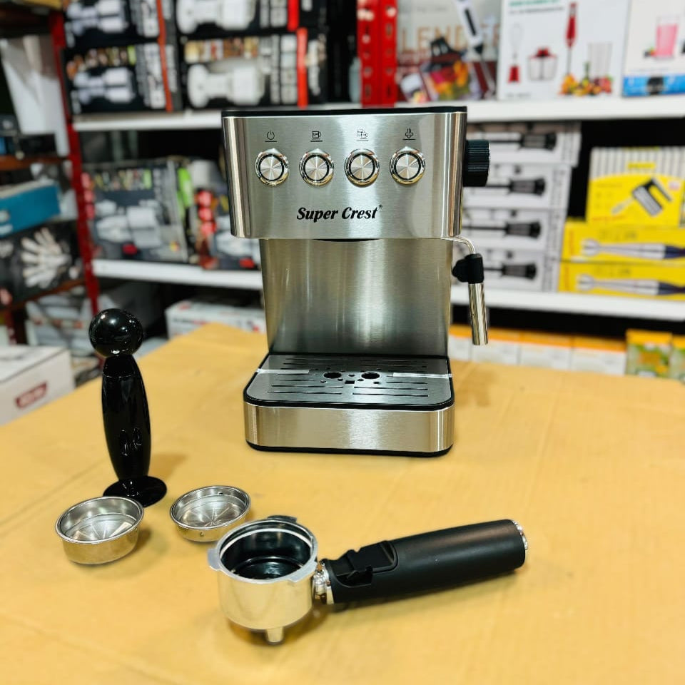 Super Crest Espresso Coffee Maker
