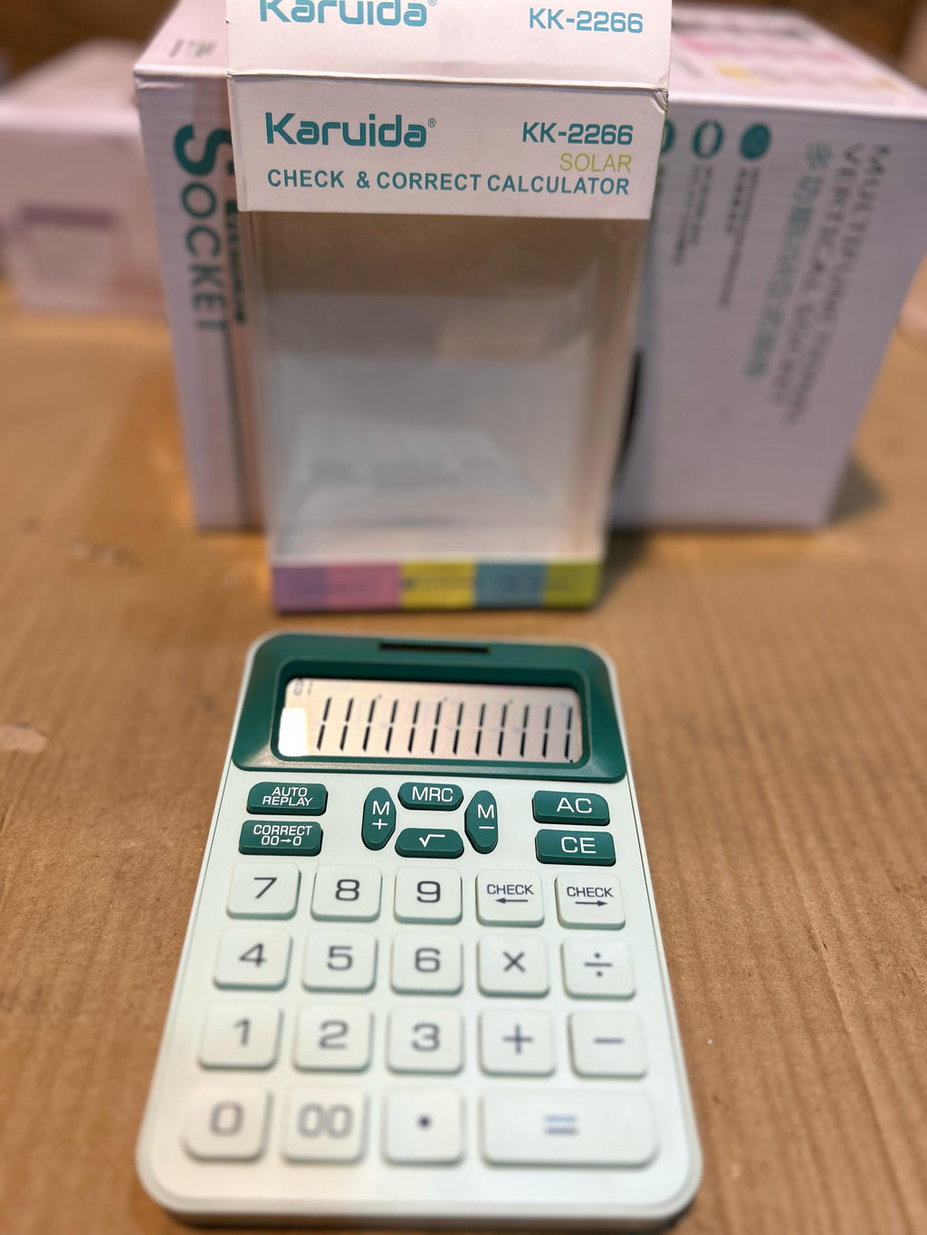 Imported Original Solar Calculator – Portable & Eco-Friendly