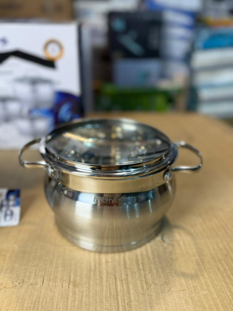 MGFR Swiss quality control Stanislaus steel 18-10 .6pcs