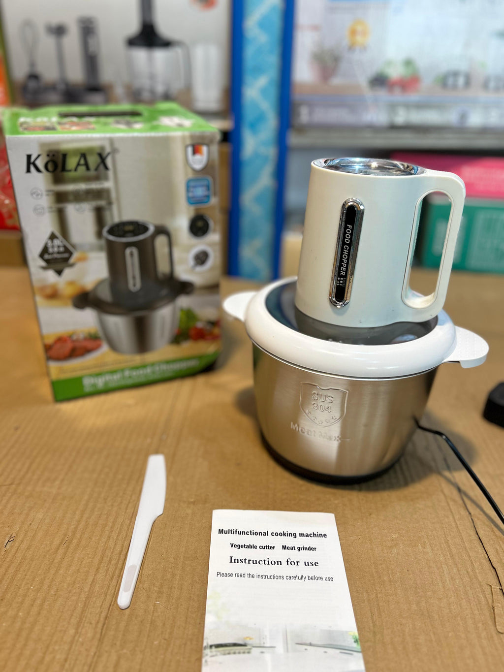 Kolax Electric Chopper 3L – Powerful Food Processor for Kitchen