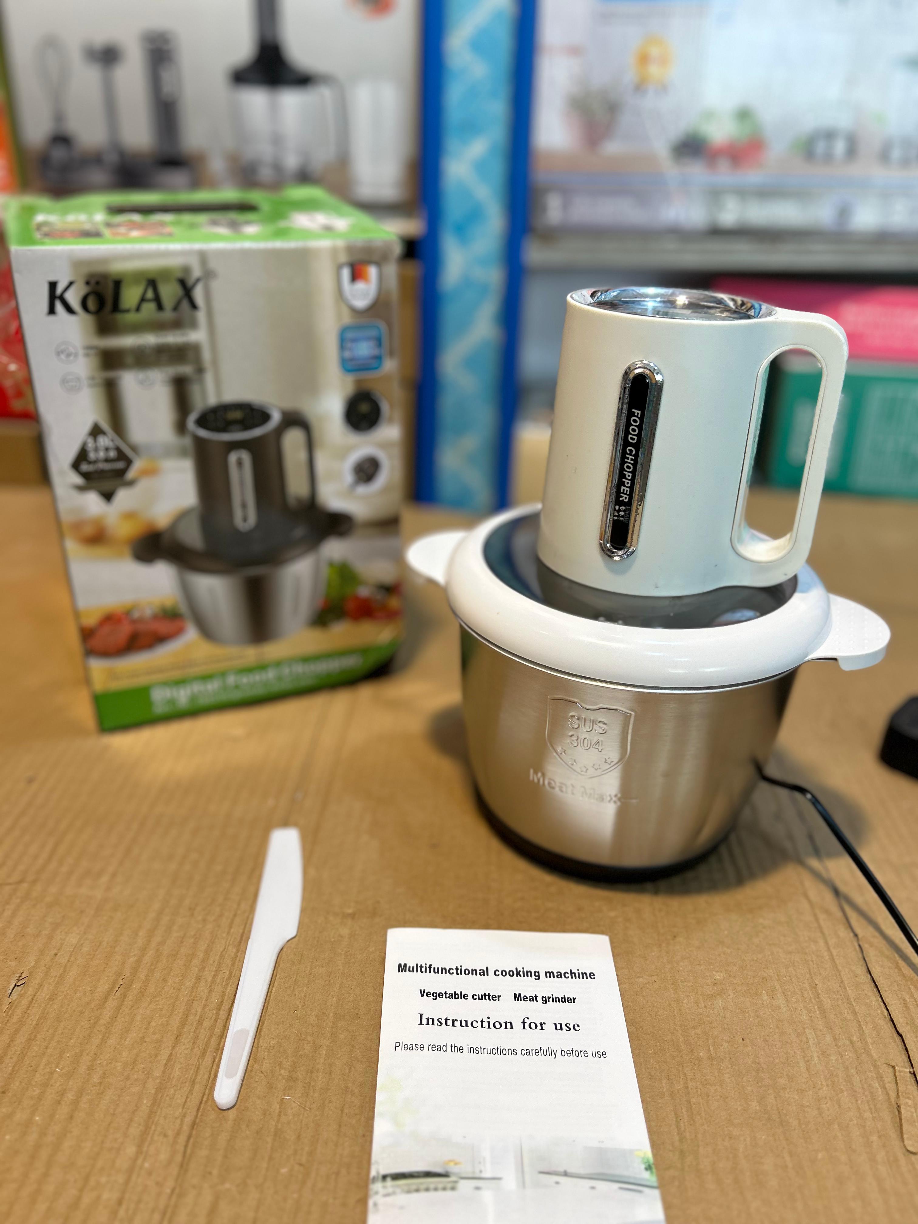 Kolax Electric Chopper 3L – Powerful Food Processor for Kitchen