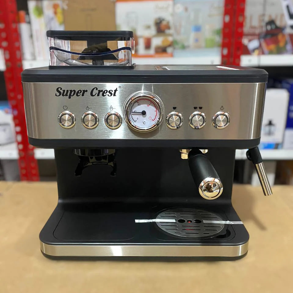 SUPER CREST 2 in 1 Coffee Machine 850W SCT-4037