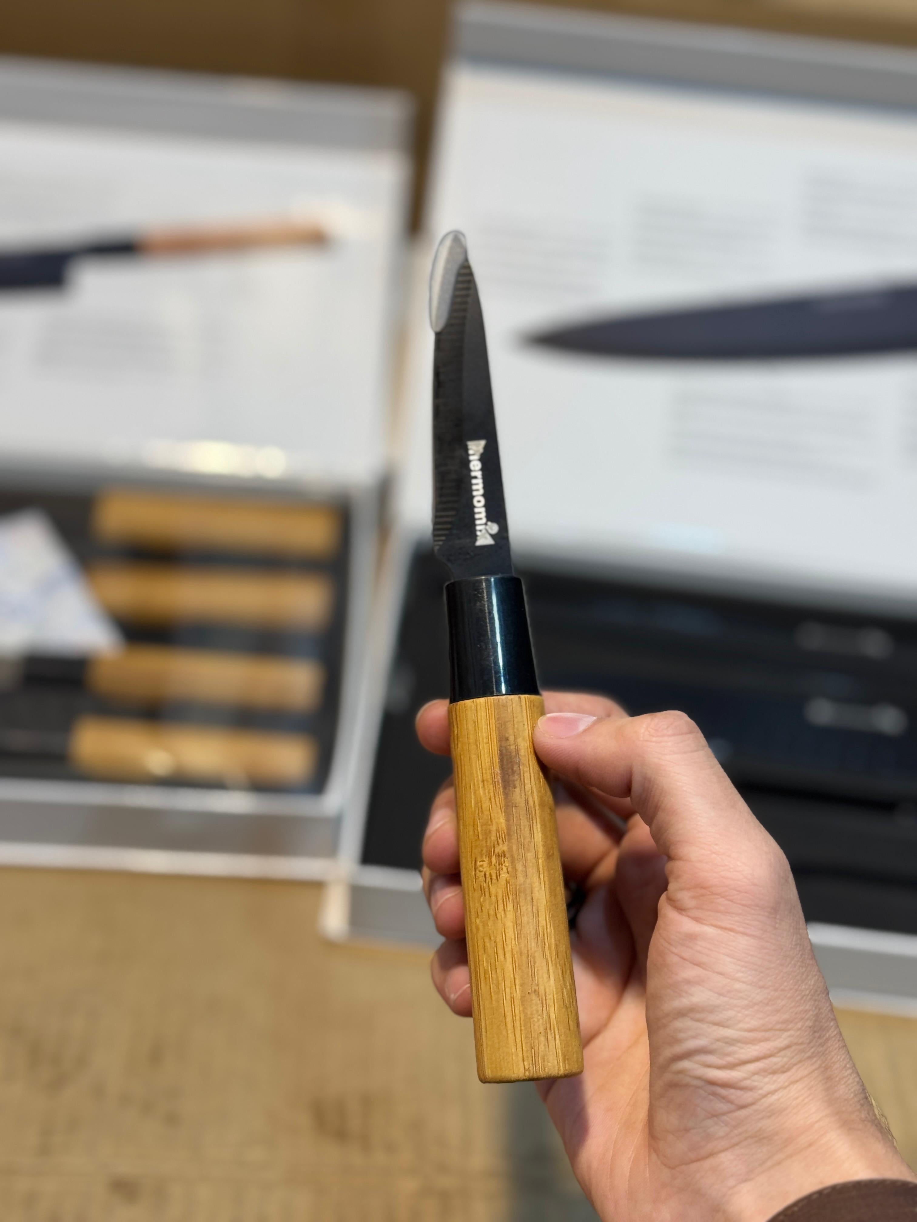 Japanese Knife Set 4pcs | Professional Kitchen Knives for Precision Cutting