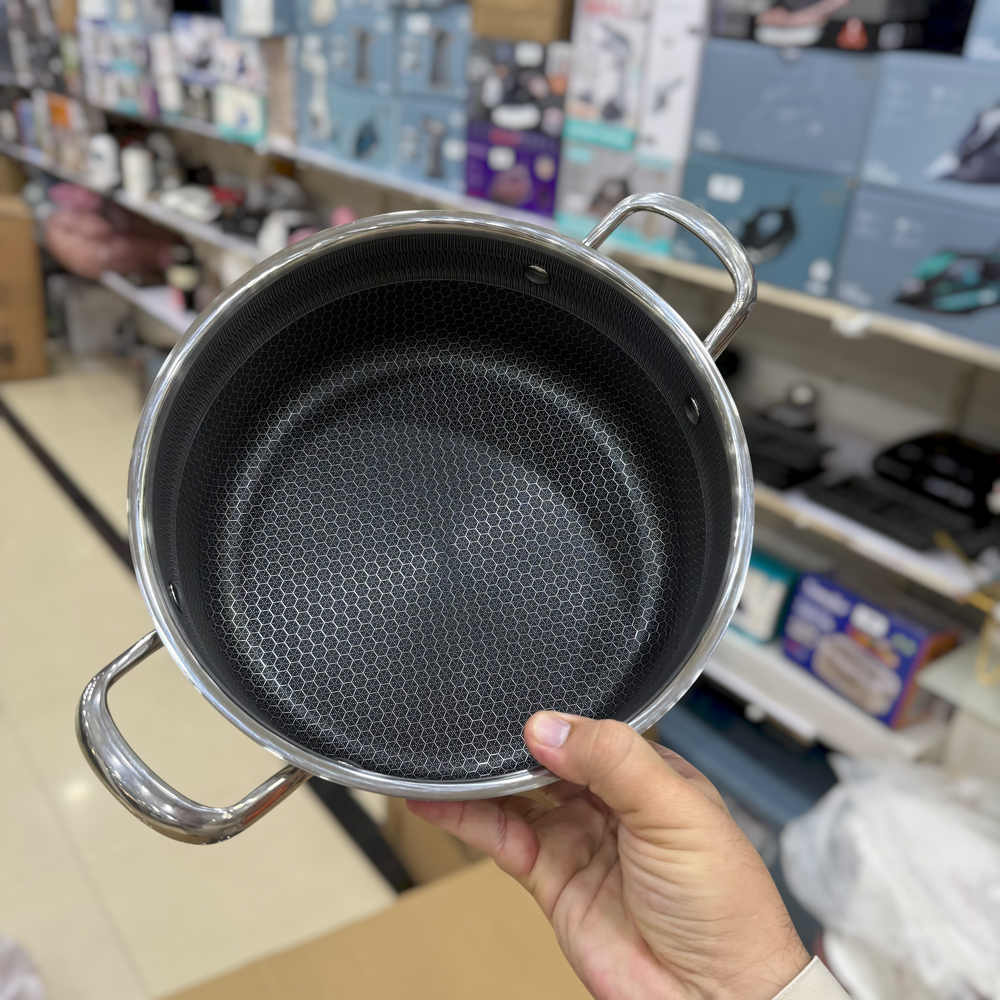Imported Loose Laser Coated Casserole with Lid