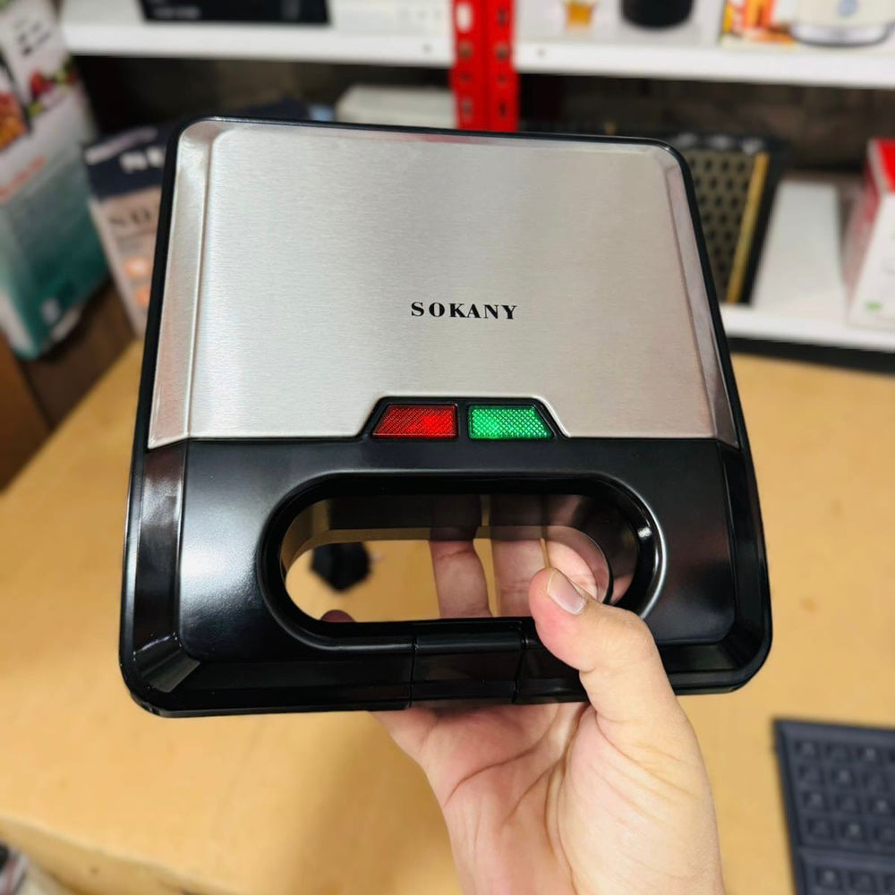 Sokany 3 in 1 Sandwich Maker 750W KJ-303