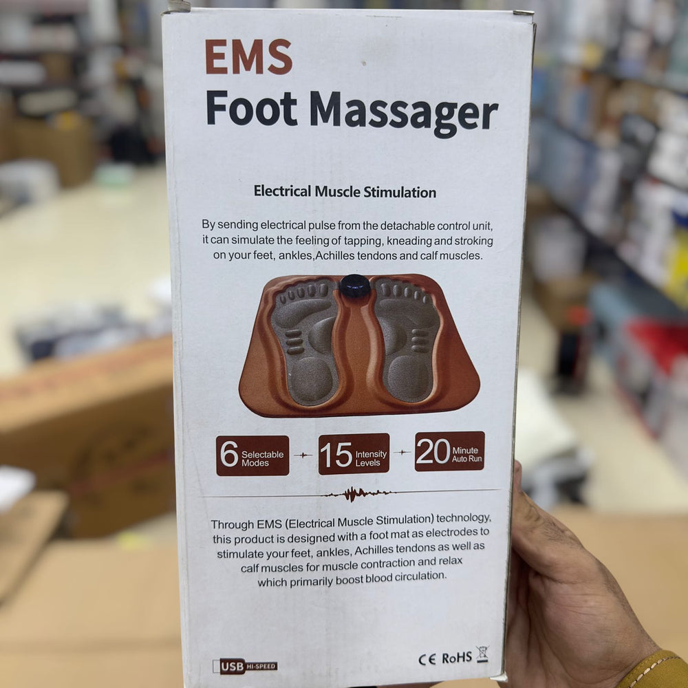 EMS Pulse Foot Massager with 6 Modes