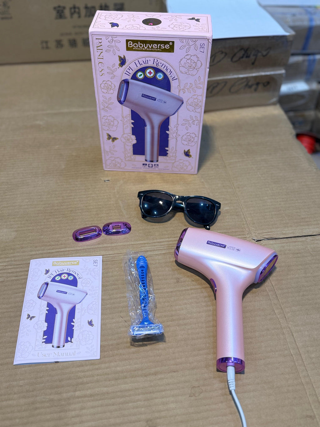 Babyverse IPL hair Removal SE7