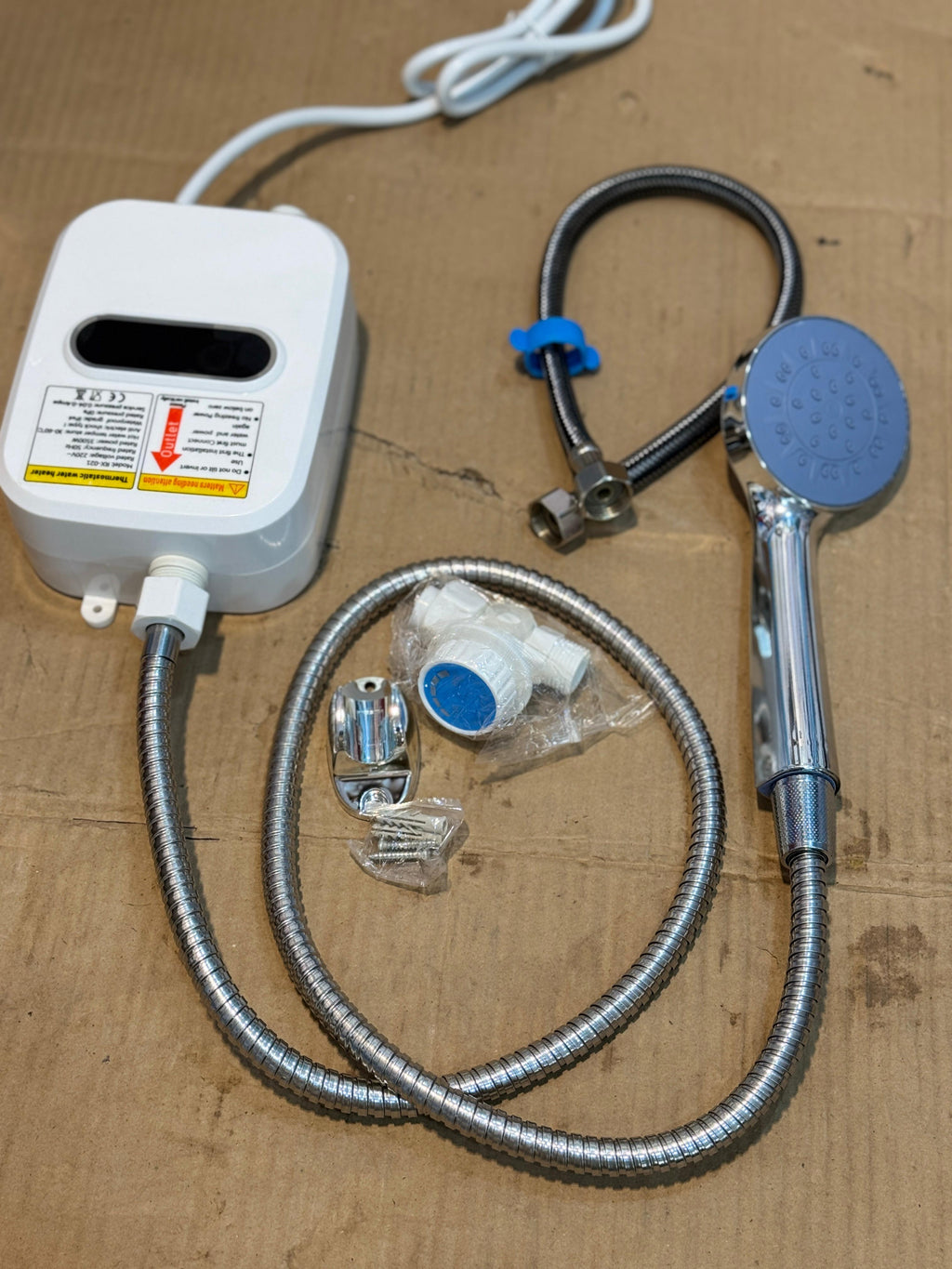 Electric Water Heating Shower RX-021 | Instant Hot Water in 3 Seconds