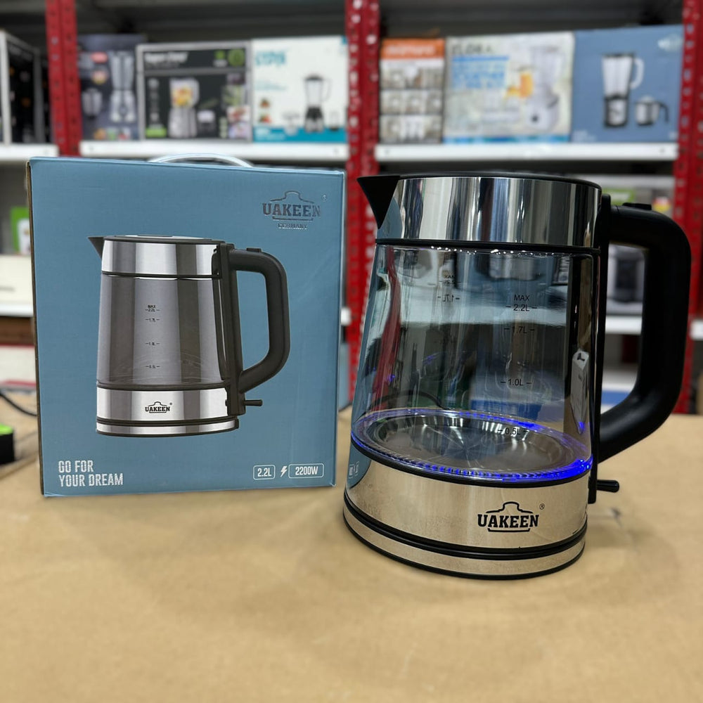 Uakeen Glass Electric Kettle ZL-006