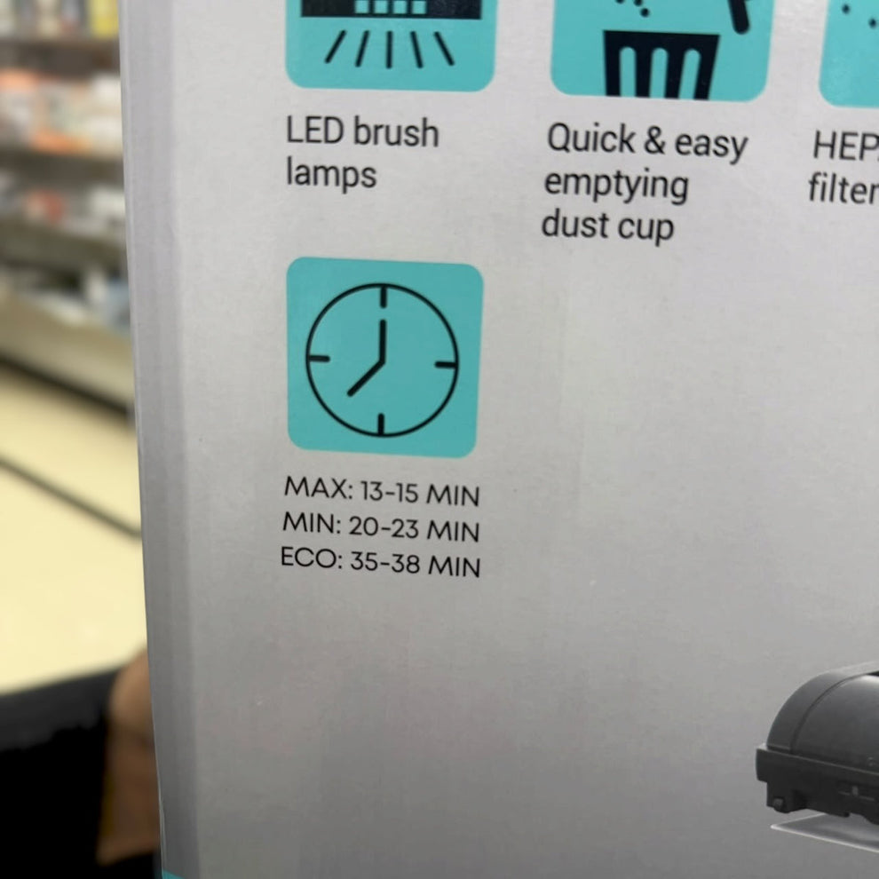 KoLAX 3 in 1 Cyclonic Rechargeable Stick Vacuum Cleaner 75807
