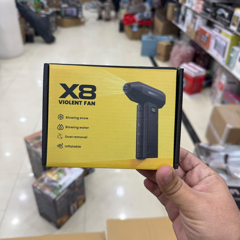 Super Strong Rechargeable Mini Blowers Type: X2(2 in 1)