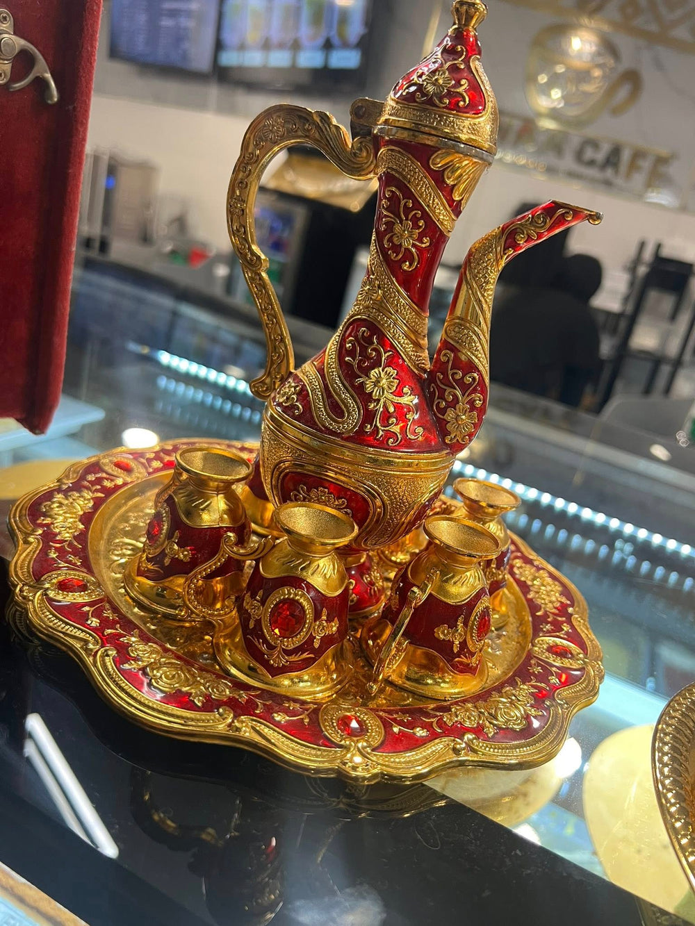 Vintage 8pcs Turkish Coffee Set