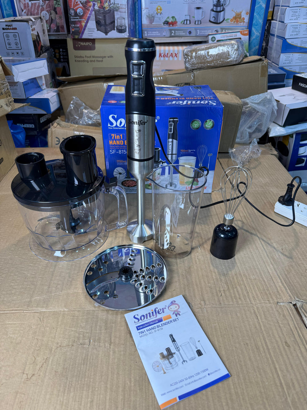 Sonifer 7in1 Hand blender set SF_8156