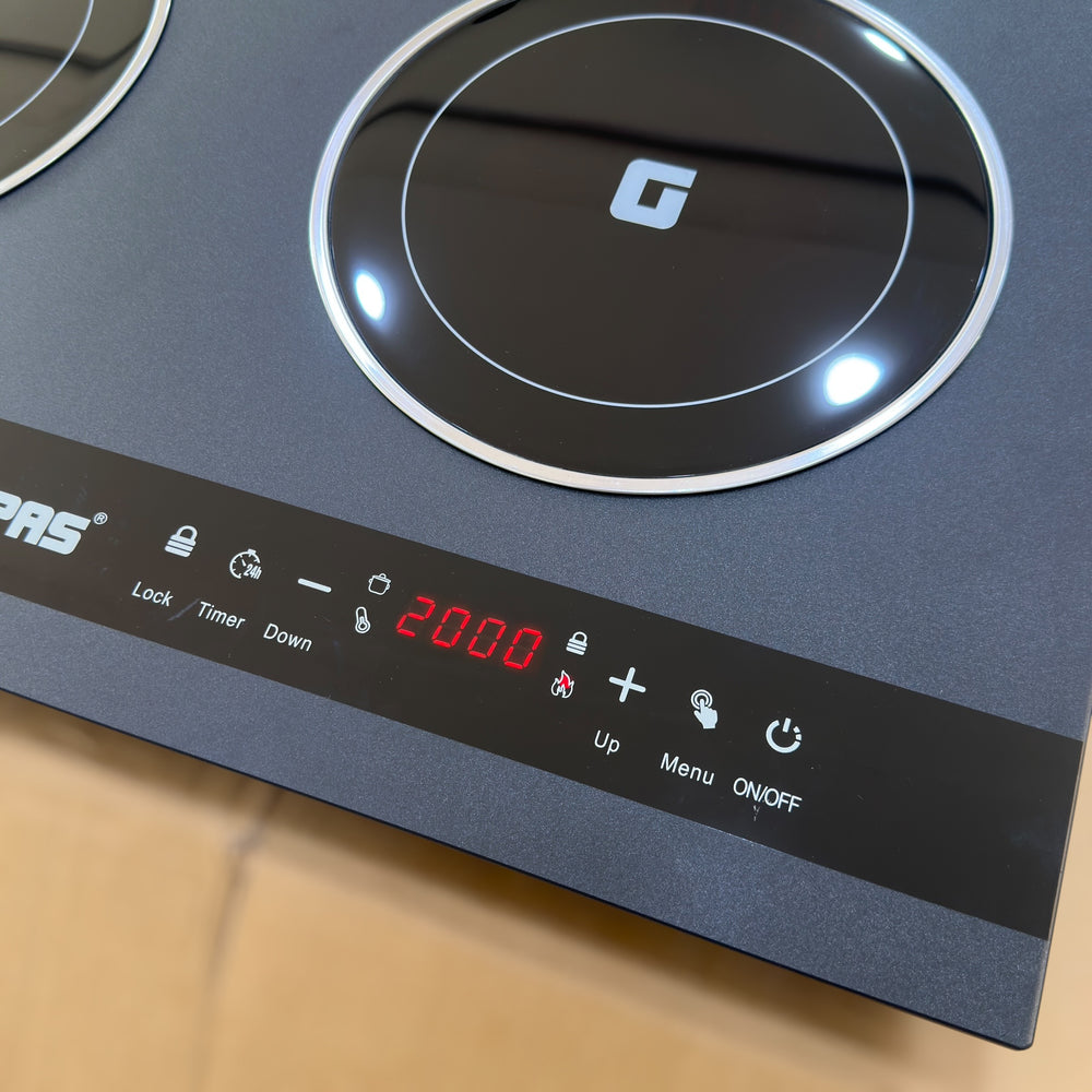 GHP6135 Geepas Electric Hot Plate | Twin Burner Infrared Cooktop