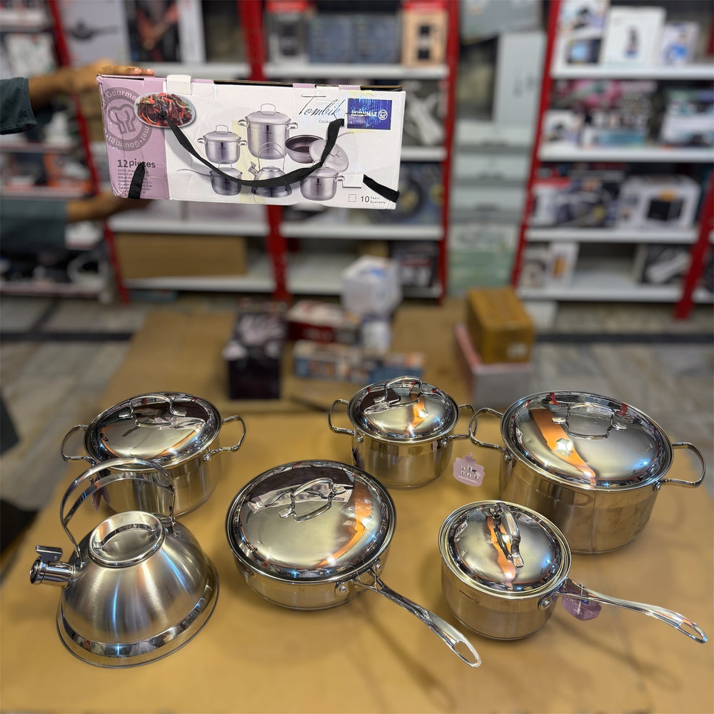 Korkmaz Tombik 12Pcs Cookware Set