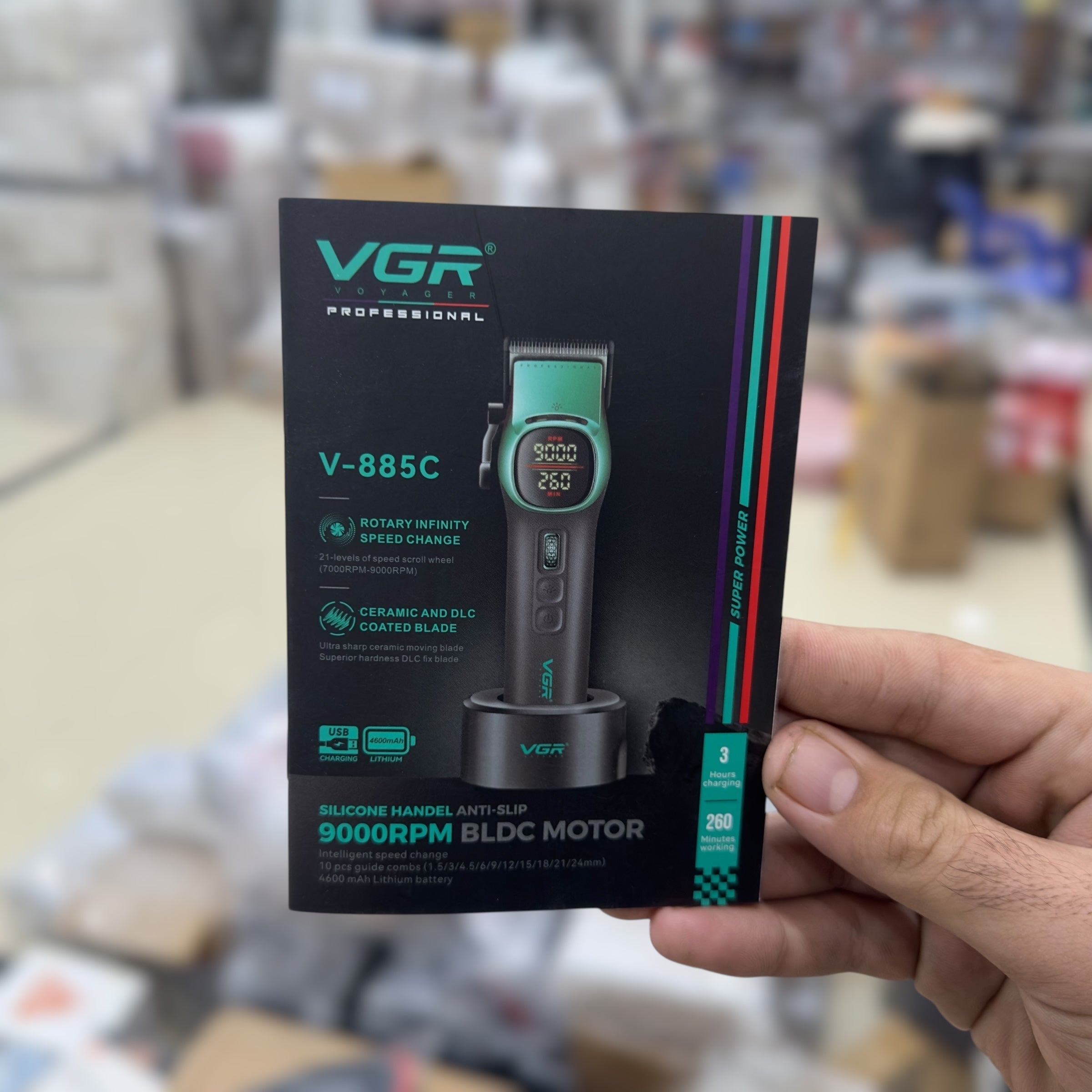 VGR Professional Hair Trimmer V-885C
