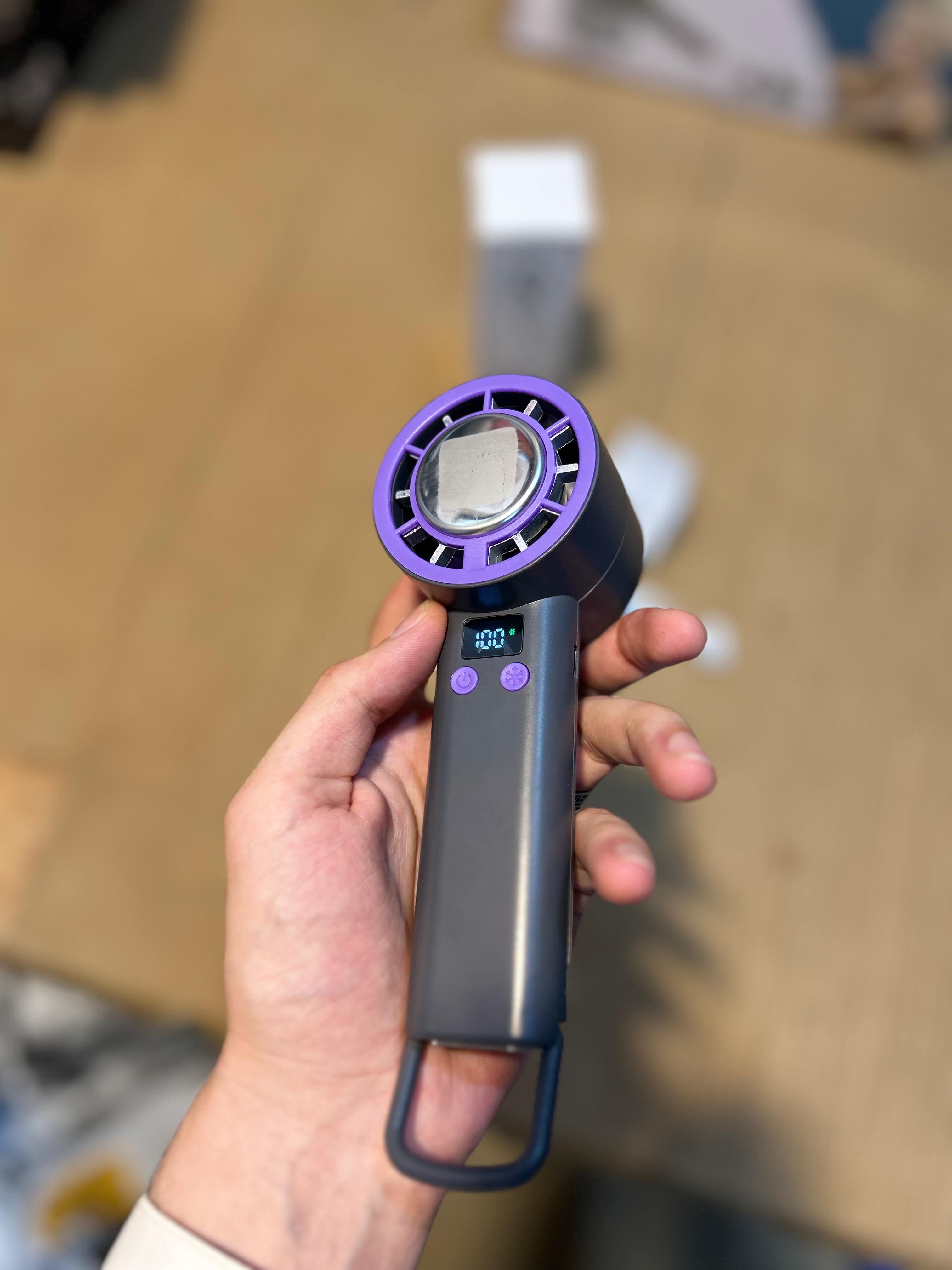 Mini Rechargeable Ice Compression Fan XP-C01 – Portable Cooling Solution