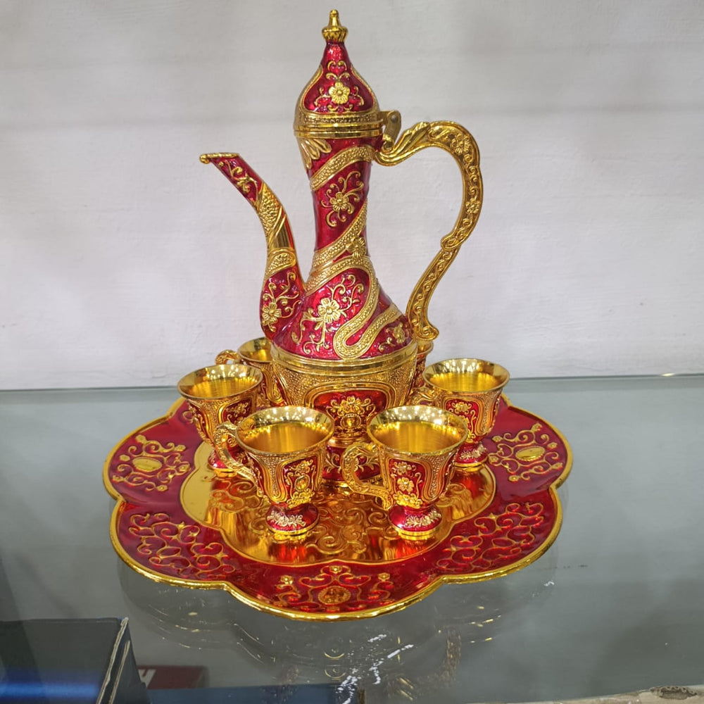 Vintage 8pcs Turkish Coffee Set