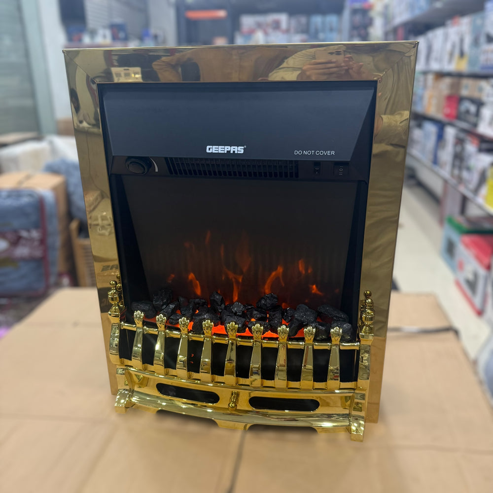 Geepas Coal Flame Effect Electric Heater 28581