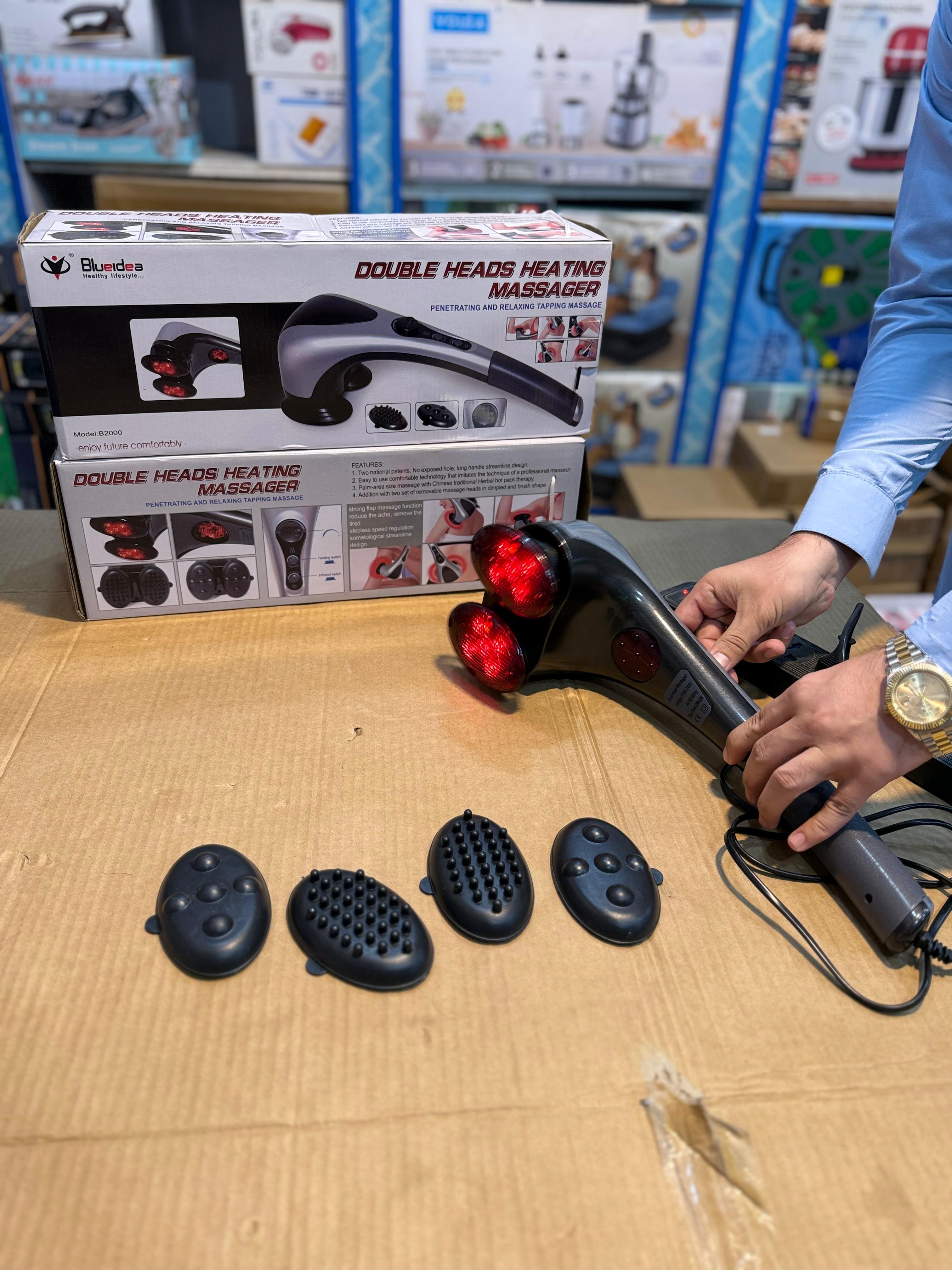 Double Heads Heating Massager B2000