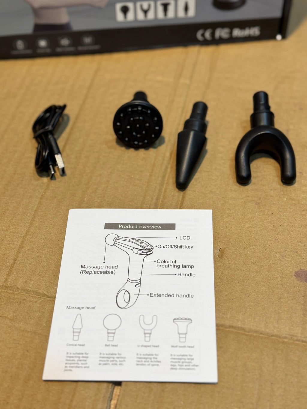 Fascial Massage Gun Pro BLZ-326 | Deep Tissue Muscle Massager