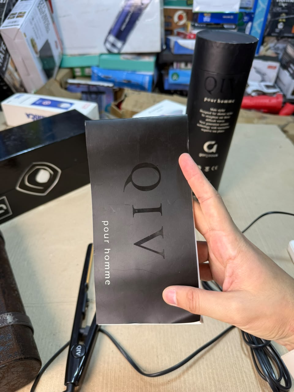 QIV Pour Homme Professional Hair Straightener