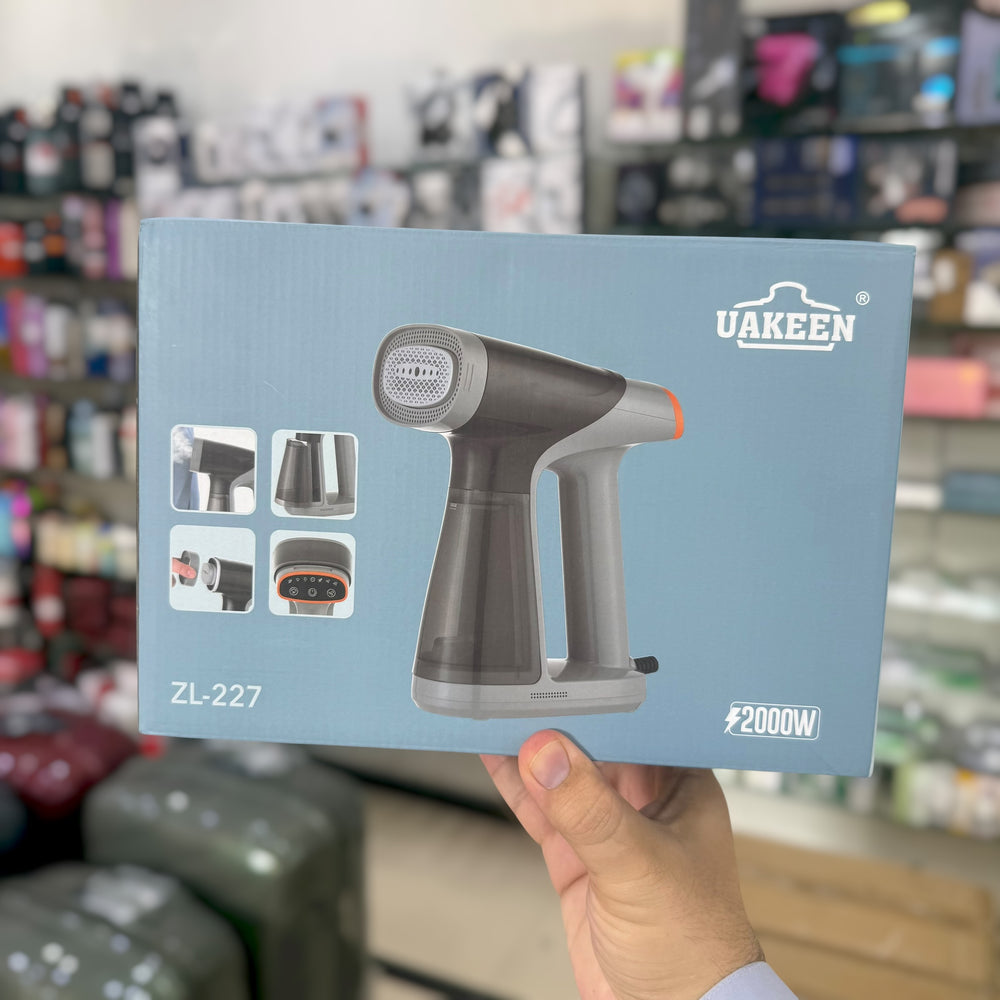 Premium Garment Steamer with Suction ZL-227 Gray