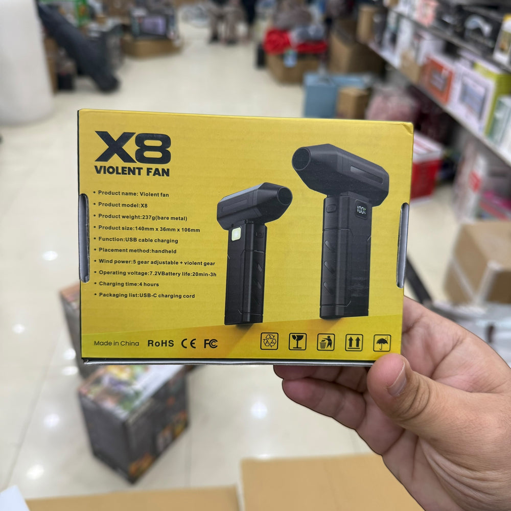 Super Strong Rechargeable Mini Blowers Type: X2(2 in 1)