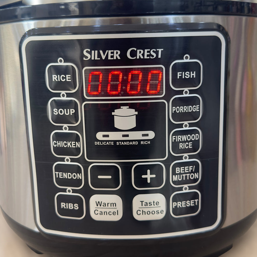 Silver Crest Digital Electric Pressure Cooker 6817