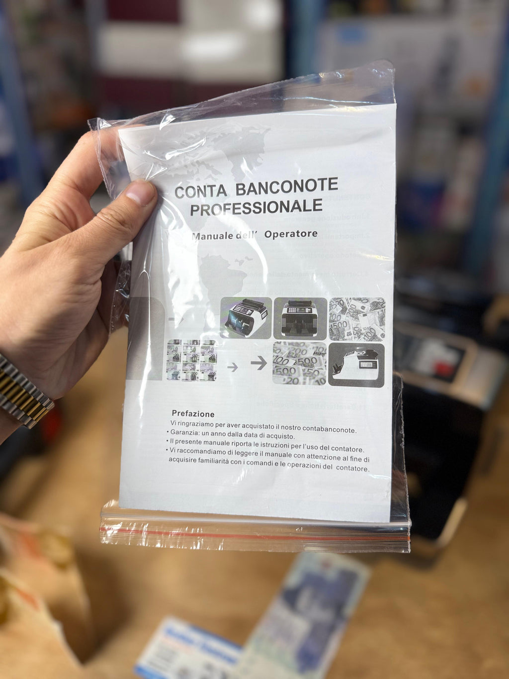 Mix value bill counter Mechine