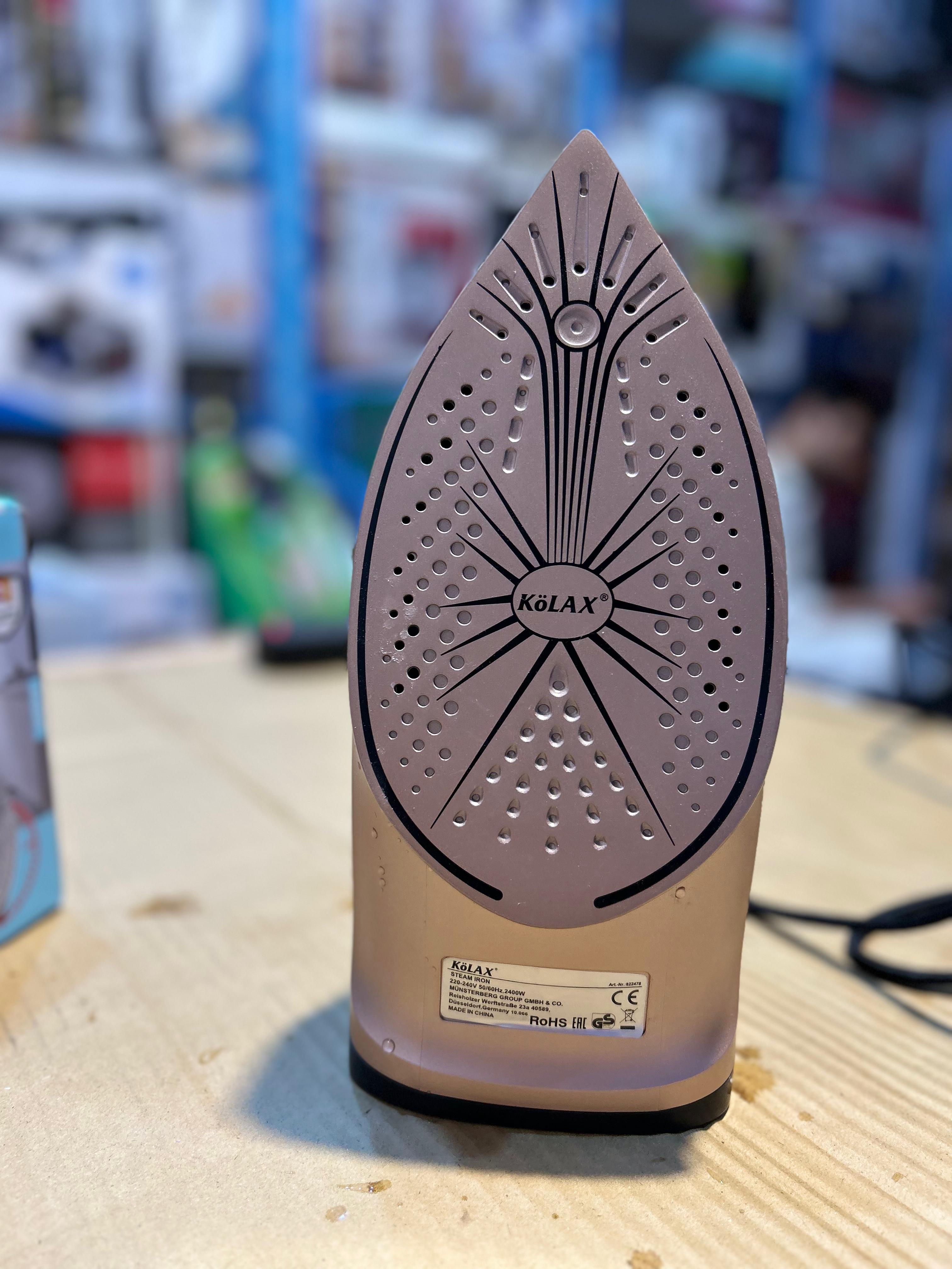 Kolax Germany Steam Iron – Powerful & Durable Clothes Iron