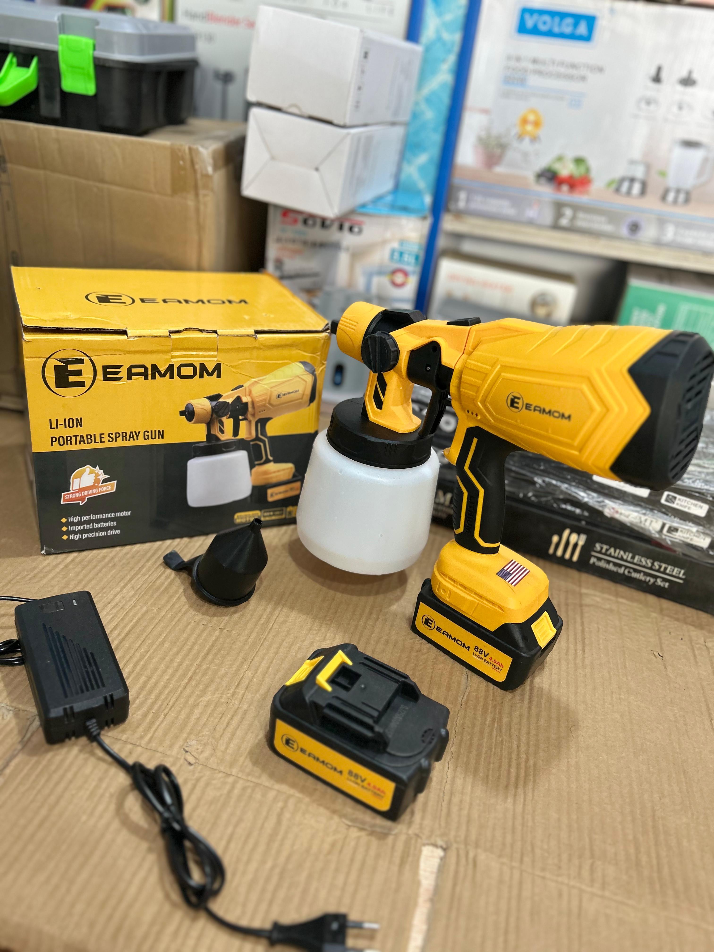 Portable Spray Gun – Electric Paint Sprayer for Home & Professional Use