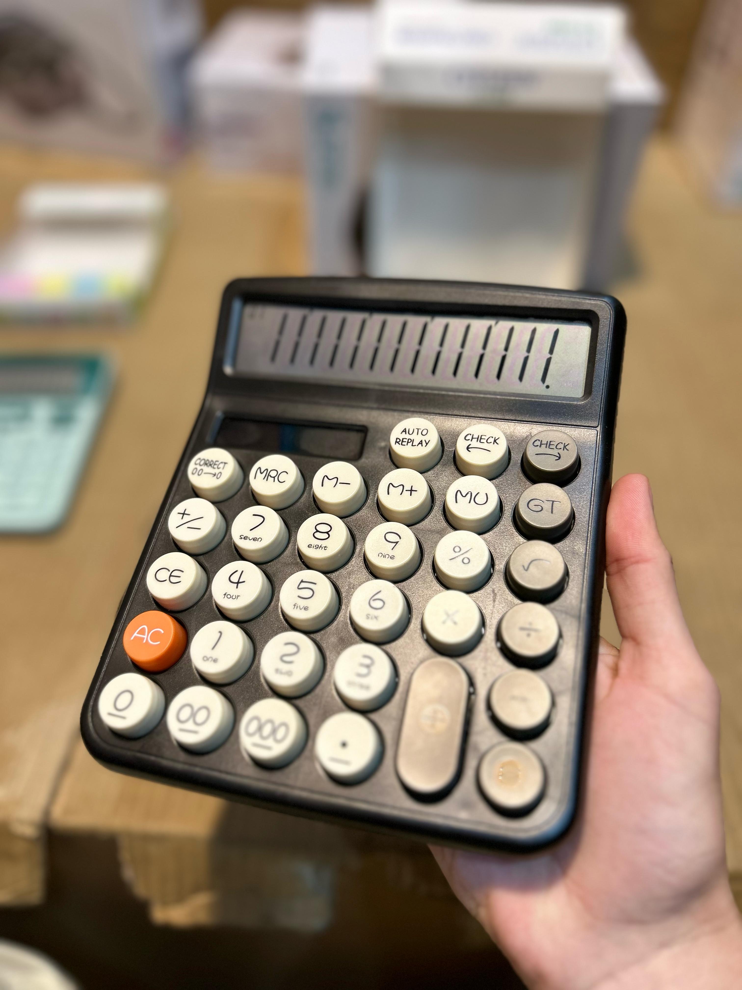 Imported Original Solar Calculator – Portable & Eco-Friendly