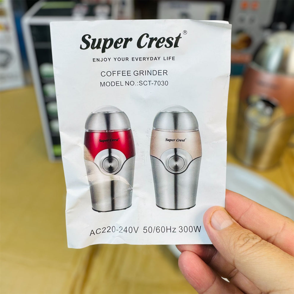 super crest germany stainless steel 50g spice grinder ( masala grinder