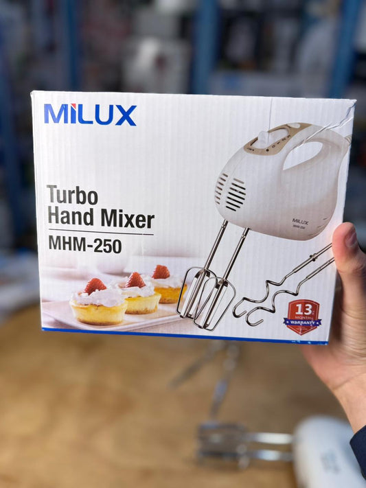 Milux Turbo Hand Mixer MHM-250