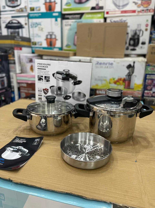 Steam Punk Pressure Cooker 6+4L