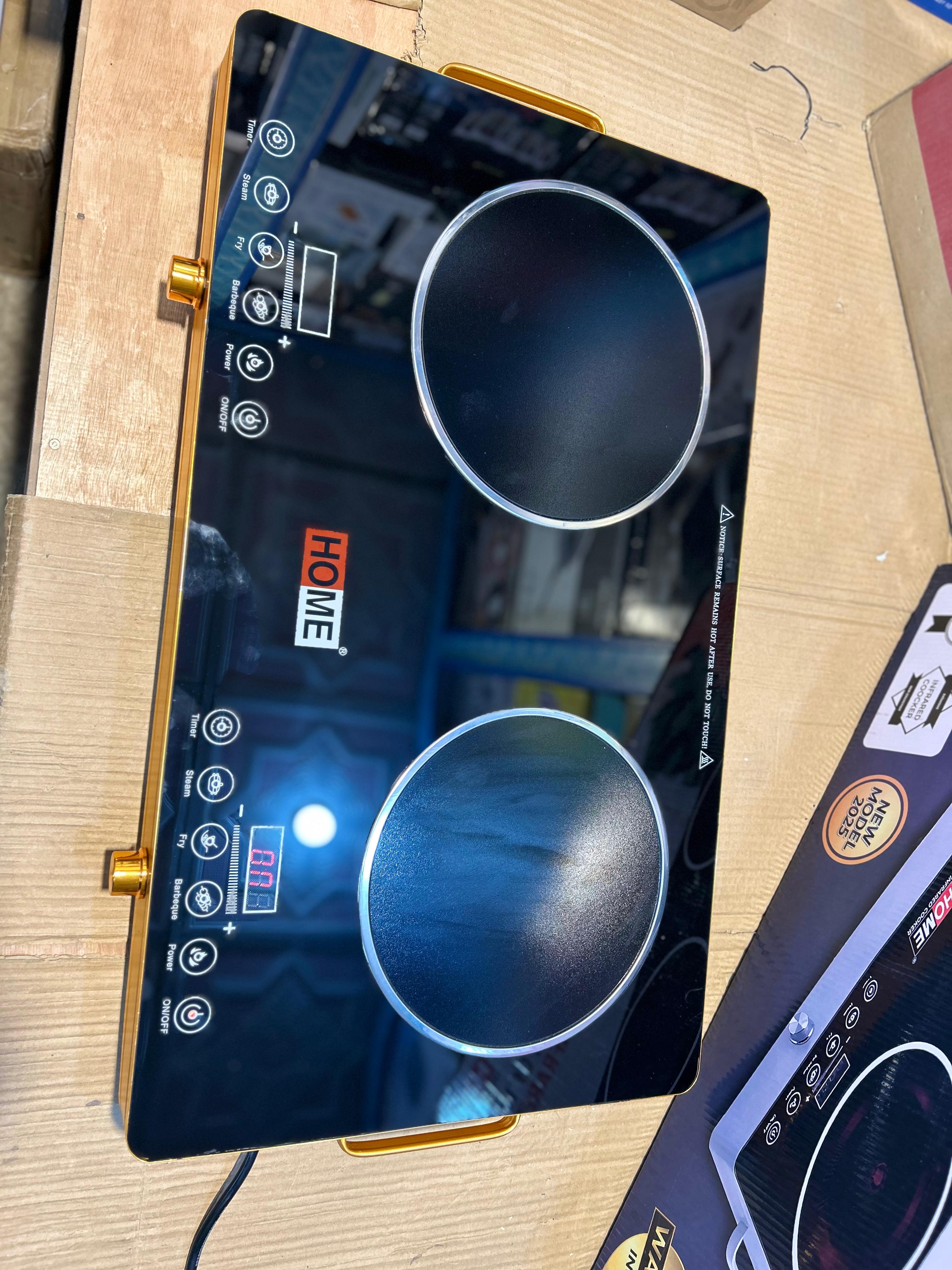 Electric Stove Double Burner 7000W – Home Infrared Cooker